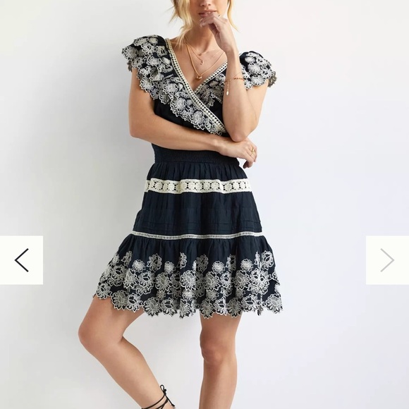 ANTHROPOLOGY Embroidered Lace Blouse - Picture 8 of 9